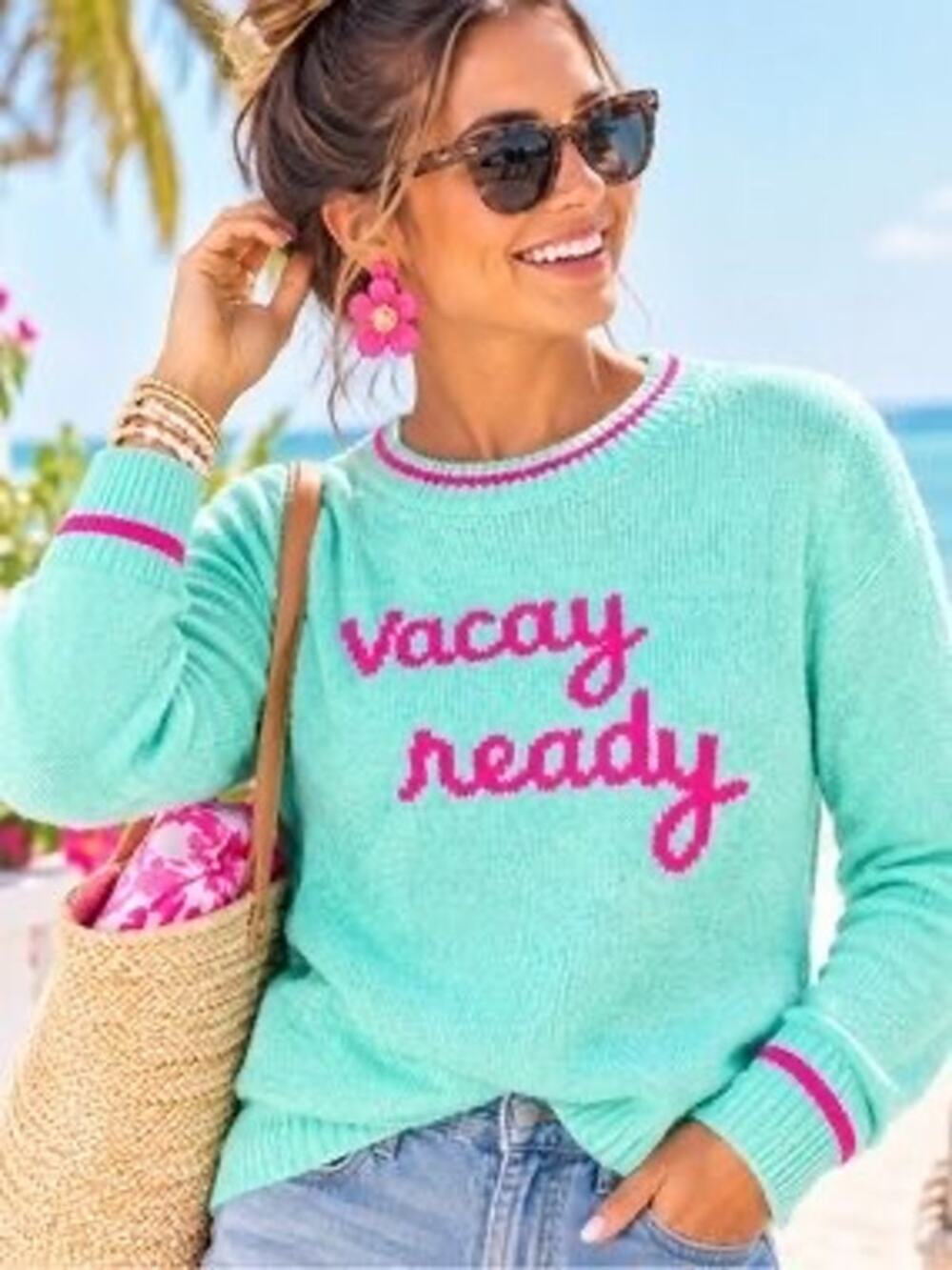 Lilly Pulitzer Rollins Vacay Ready Intarsia Sweater